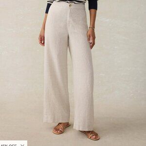 Faherty Sun Strider Linen Pants--M (NWT)